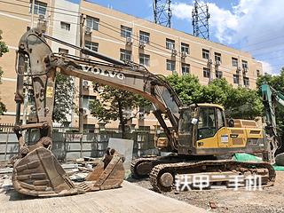 沃尔沃EC380DL挖掘机实拍图片