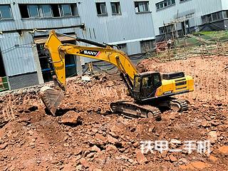 三一重工SY375H挖掘机实拍图片