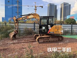 三一重工SY75C挖掘机实拍图片