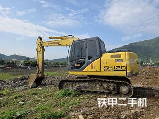 住友SH120-5挖掘机实拍图片