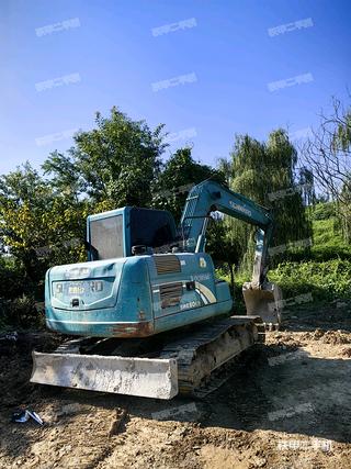 山河智能SWE80E9挖掘机实拍图片