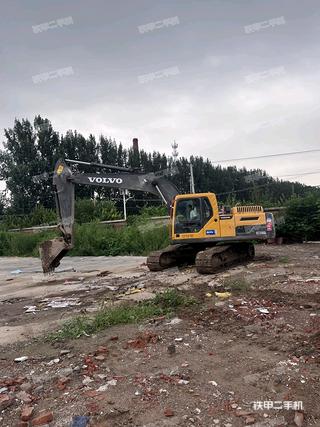 沃尔沃EC210CL清道夫挖掘机实拍图片