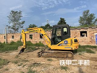 龙工LG6065挖掘机实拍图片