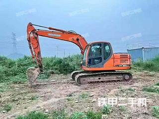 斗山DX150LC挖掘机实拍图片