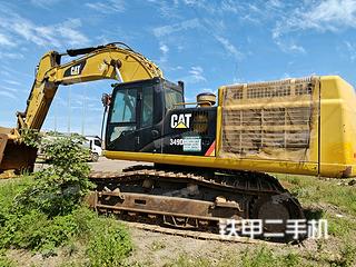 卡特彼勒349D2液压挖掘机实拍图片