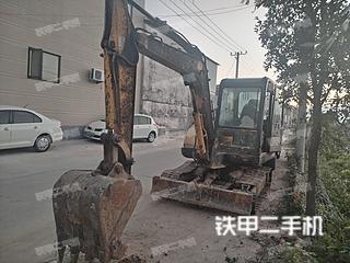 现代R60-7E挖掘机实拍图片