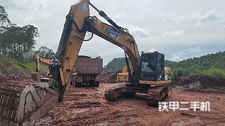 卡特彼勒323DL挖掘机实拍图片