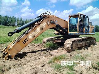 现代R485LC-9V挖掘机实拍图片