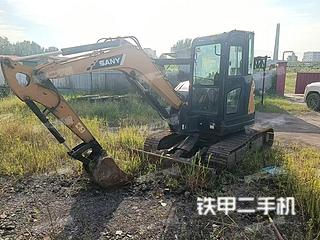 三一重工SY50U挖掘机实拍图片