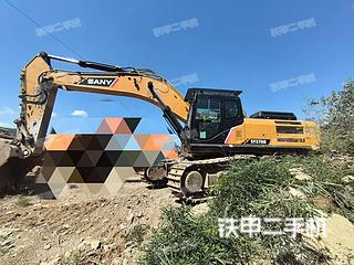 三一重工SY375H挖掘机实拍图片