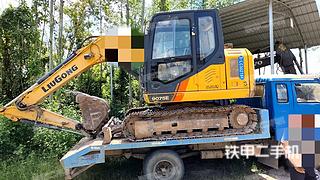 柳工CLG9075E挖掘机实拍图片