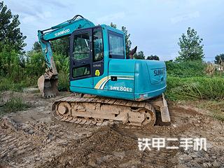 山河智能SWE80E9挖掘机实拍图片