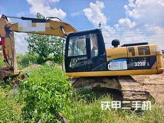 卡特彼勒323DL挖掘机实拍图片