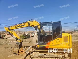 银川柳工CLG9075E挖掘机实拍图片