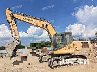 柳工CLG920E挖掘机实拍图片