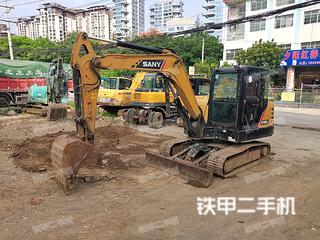三一重工SY55C挖掘机实拍图片