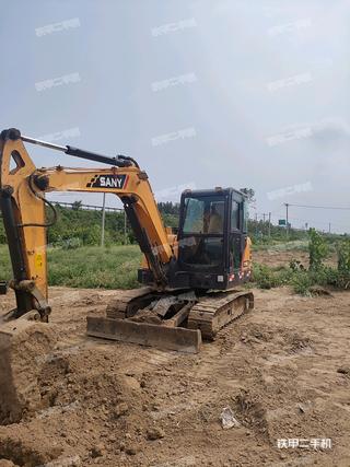 三一重工SY60C挖掘机实拍图片