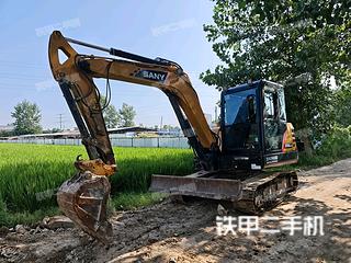 三一重工SY55C挖掘机实拍图片