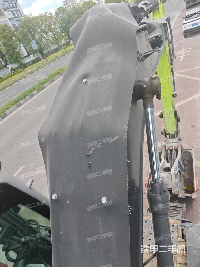 大臂背部俯視（工作和回轉裝置）