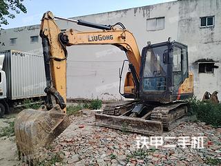柳工CLG9075E挖掘机实拍图片