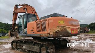 日立ZX330LC-3挖掘机实拍图片