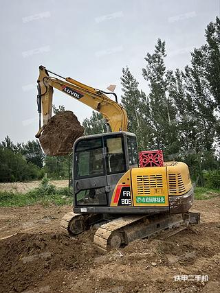 雷沃重工FR80E挖掘机实拍图片