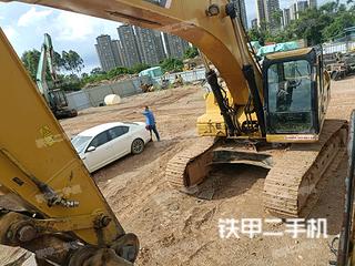 玉林卡特彼勒336D液压挖掘机实拍图片