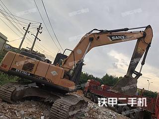 三一重工SY215C挖掘机实拍图片