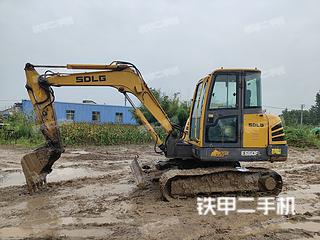 山东临工E660FL挖掘机实拍图片