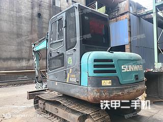 山河智能SWE60E挖掘机实拍图片