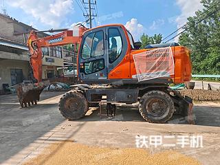 斗山DX150W- 9C挖掘机实拍图片