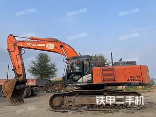 日立ZX470LCH-5G挖掘机实拍图片