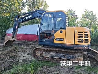 现代HX75DN挖掘机实拍图片