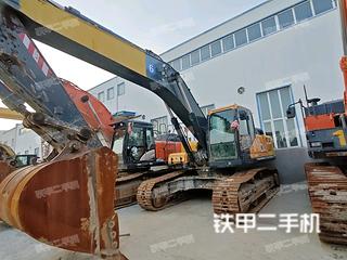 现代R350LVS挖掘机实拍图片