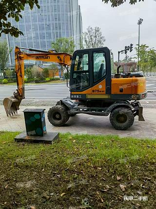 南宁新源XYB75W-9挖掘机实拍图片