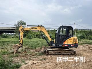 柳工CLG906E挖掘机实拍图片