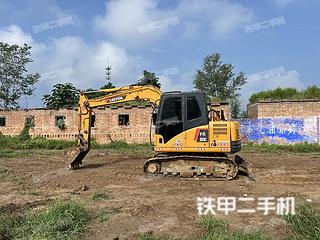雷沃重工FR80E挖掘机实拍图片