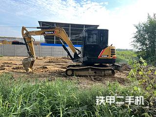 三一重工SY60C挖掘机实拍图片
