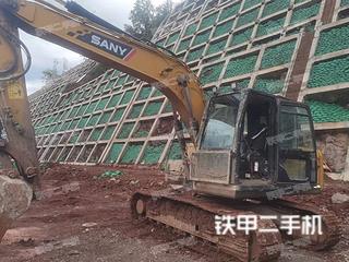 银川三一重工SY155H挖掘机实拍图片