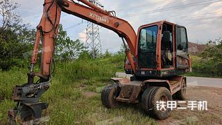 吉安新源XY75W-8挖掘机实拍图片