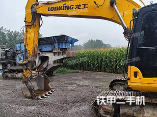 龙工LG6225E挖掘机实拍图片