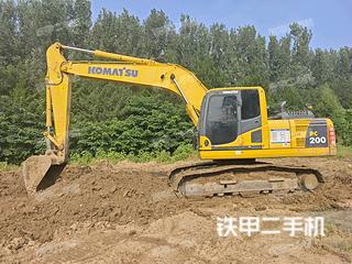 小松PC200-8M0挖掘机实拍图片