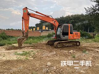 日立ZX120挖掘机实拍图片