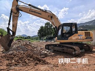 柳工CLG921E挖掘机实拍图片