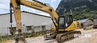 柳工CLG922E挖掘机实拍图片