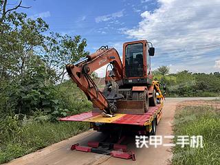 新源XY75W-8T挖掘机实拍图片
