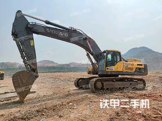 沃尔沃EC480DL挖掘机实拍图片