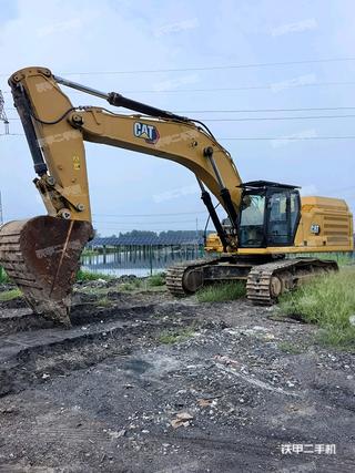 卡特彼勒新一代CAT®355 液压挖掘机实拍图片