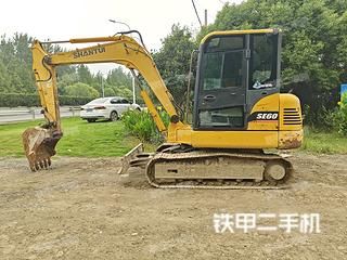 山推SE60N-9A挖掘机实拍图片