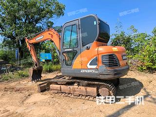 斗山DX55-9C挖掘机实拍图片